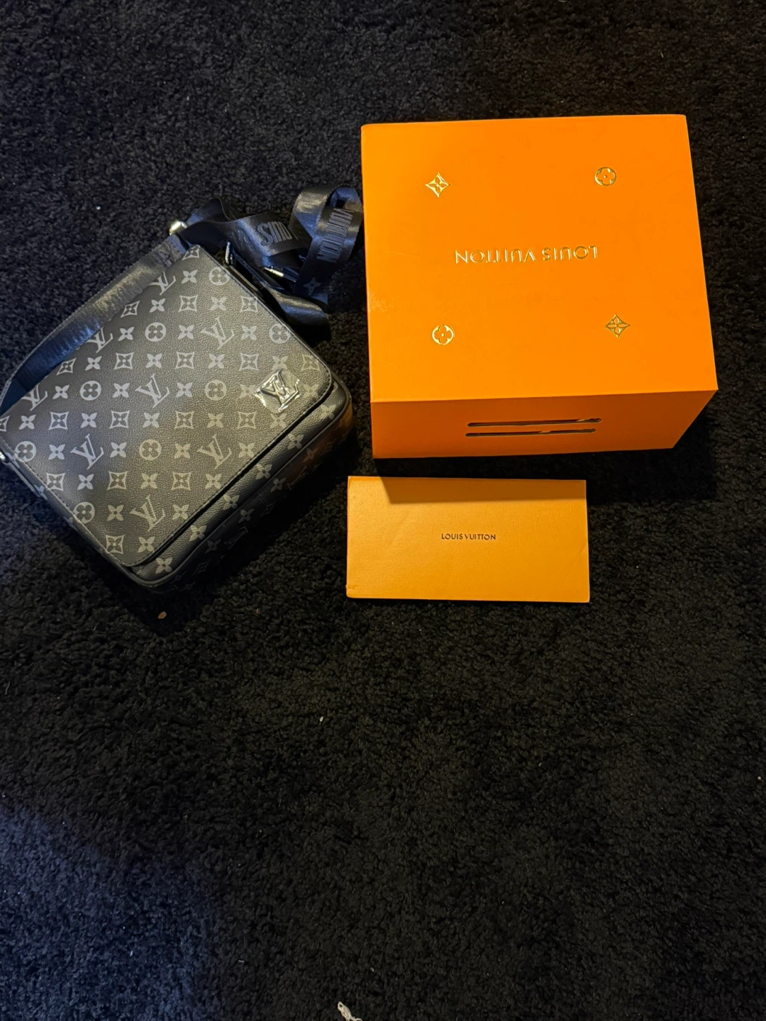Louis Vuitton Monogram Eclipse Messenger Bag
