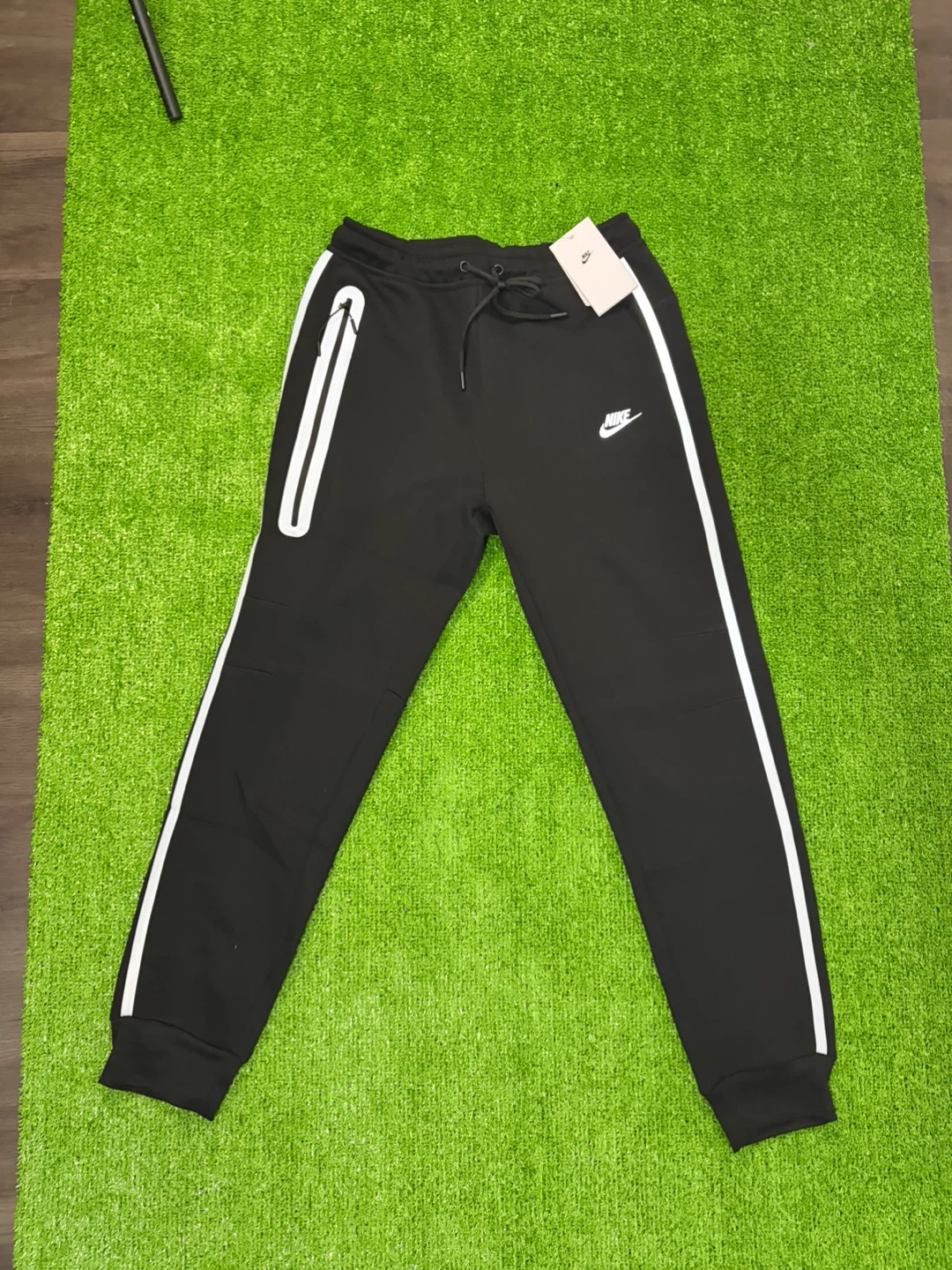 Reflective bike tech pants