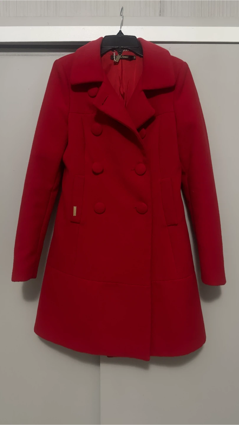 W Les Femmes Red Coat(European)