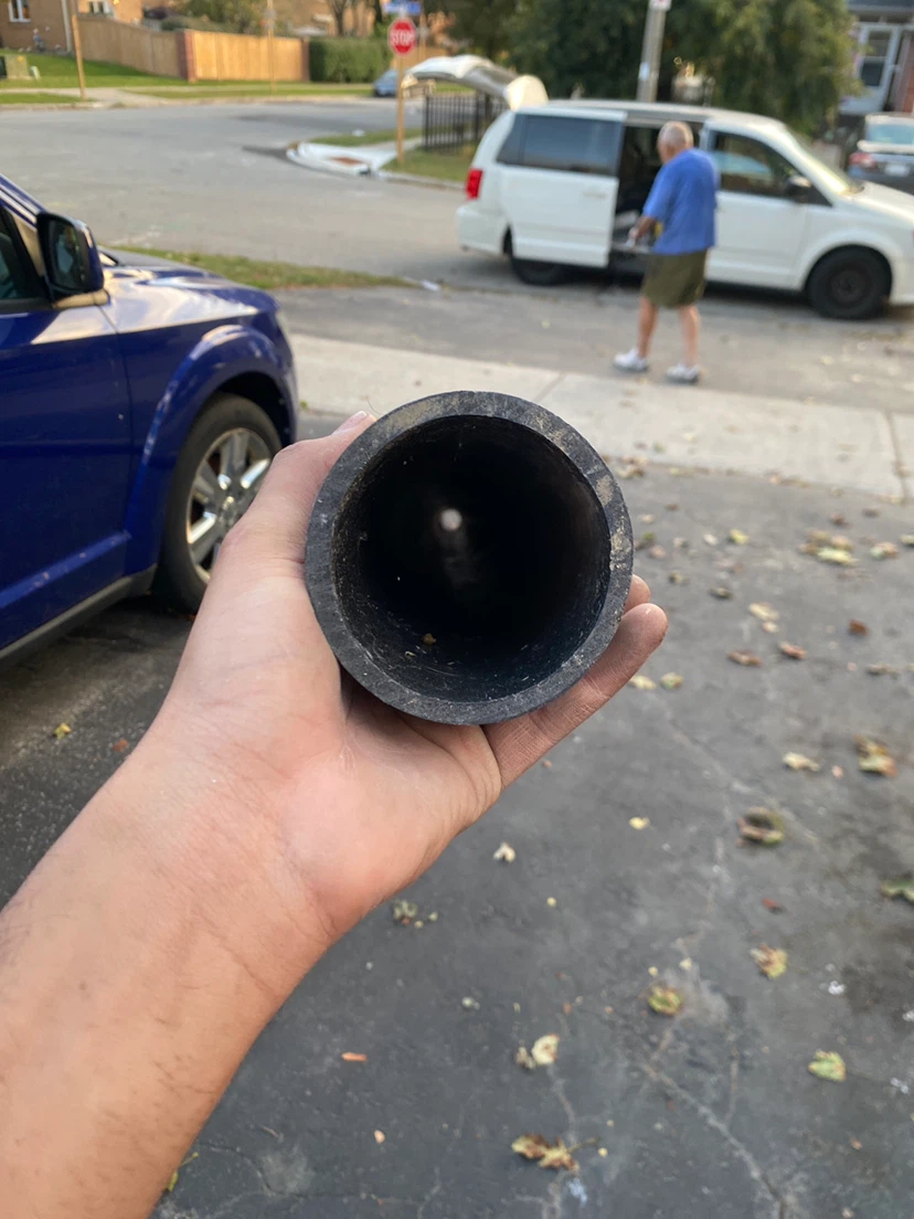 Black ABS Plastic Pipe