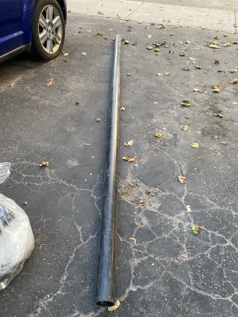 Black ABS Plastic Pipe - photo 2