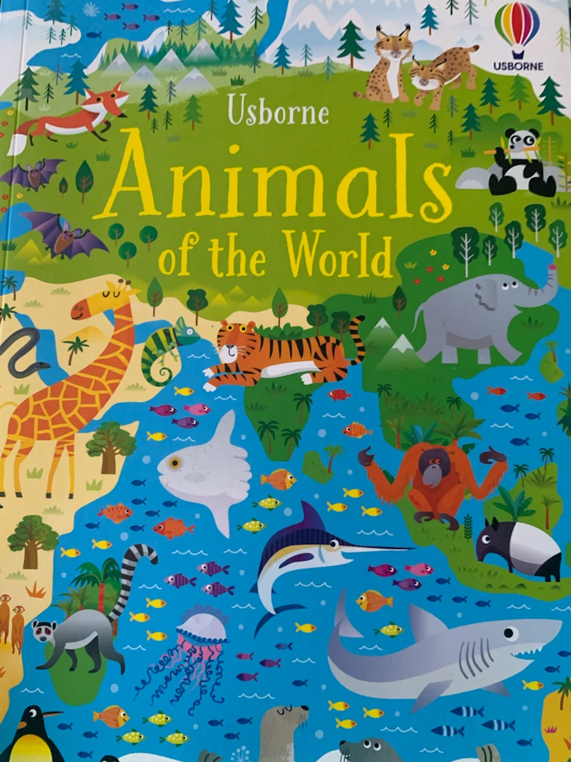 Usborne Animals of the World 300-Piece Jigsaw Puzzle