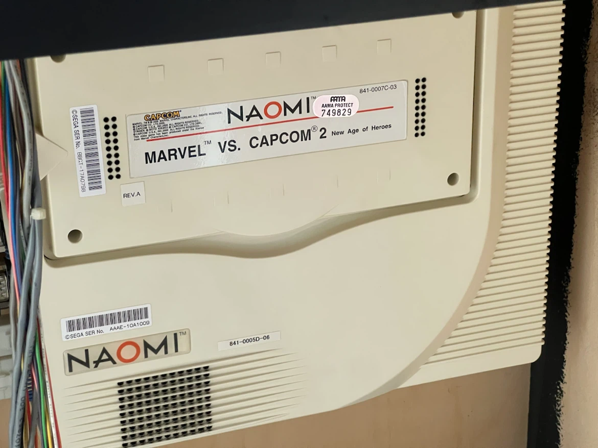 Capcom Marvel vs. Capcom 2 Naomi Arcade Board