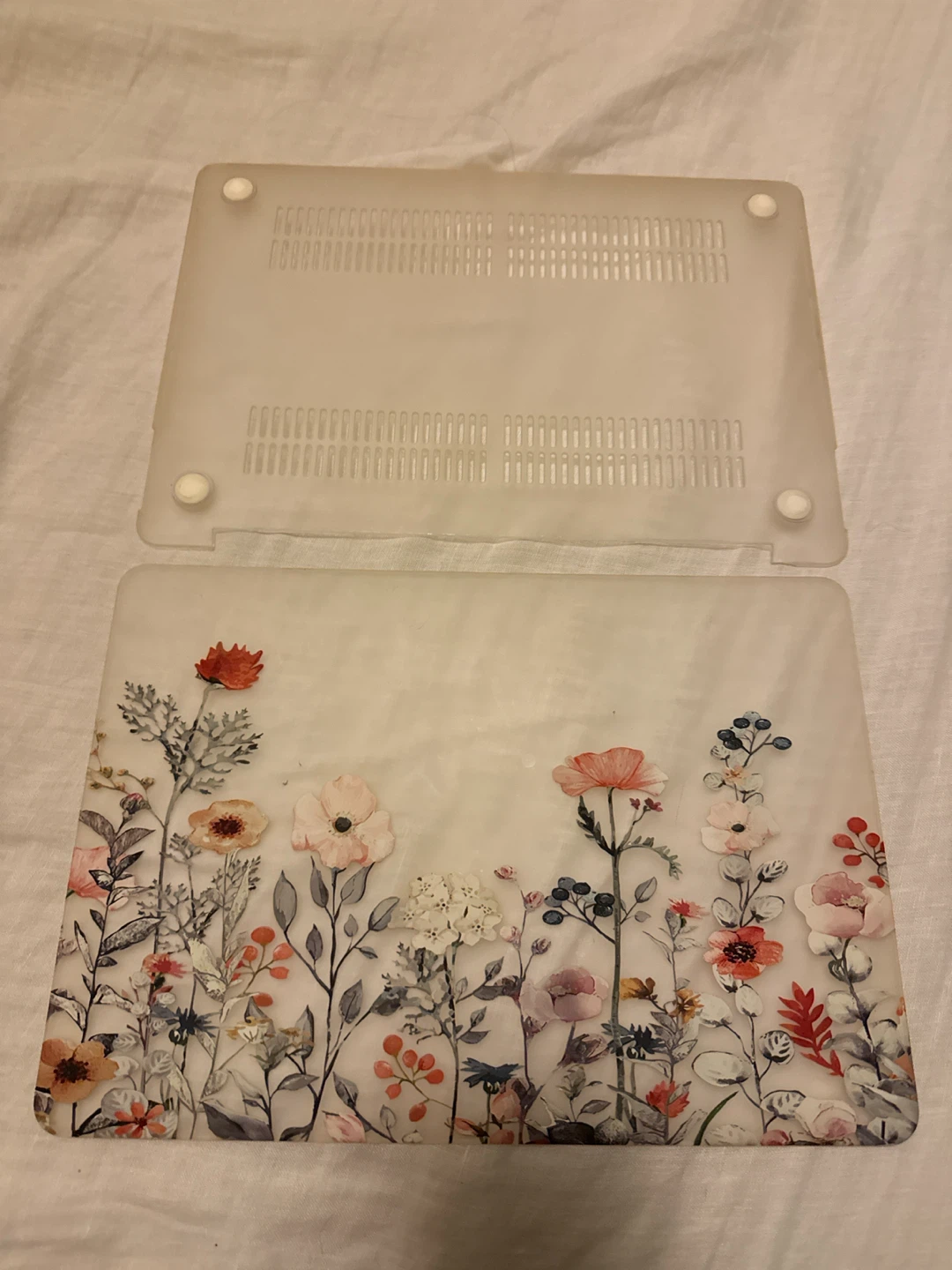 Floral MacBook Hard Shell Case