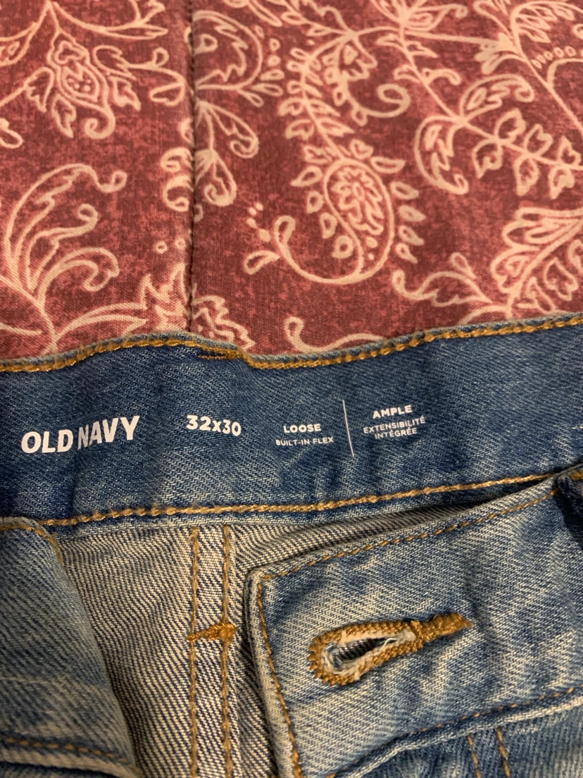 Old Navy Loose Built-In Flex Jeans 32x30 - photo 2