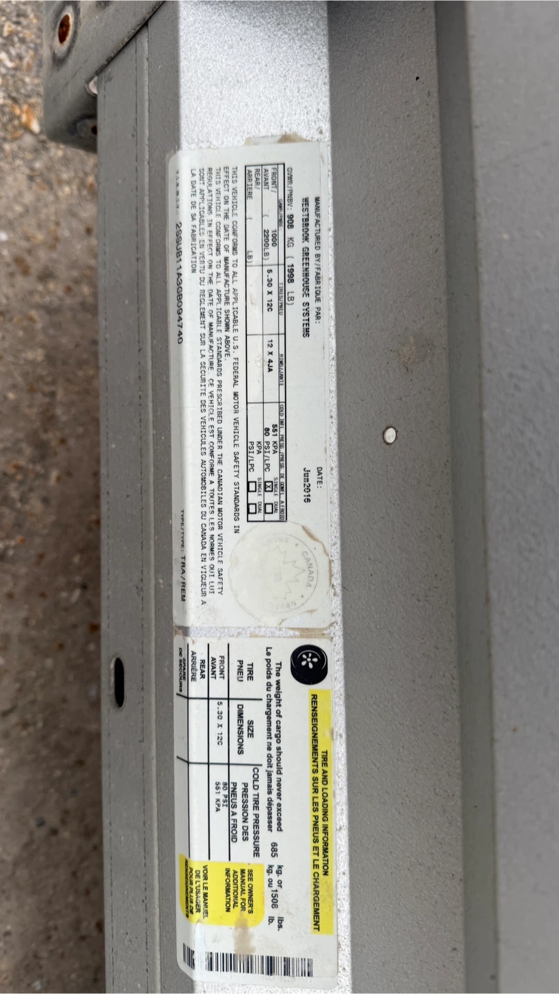 Stirling Utility Trailer - photo 5