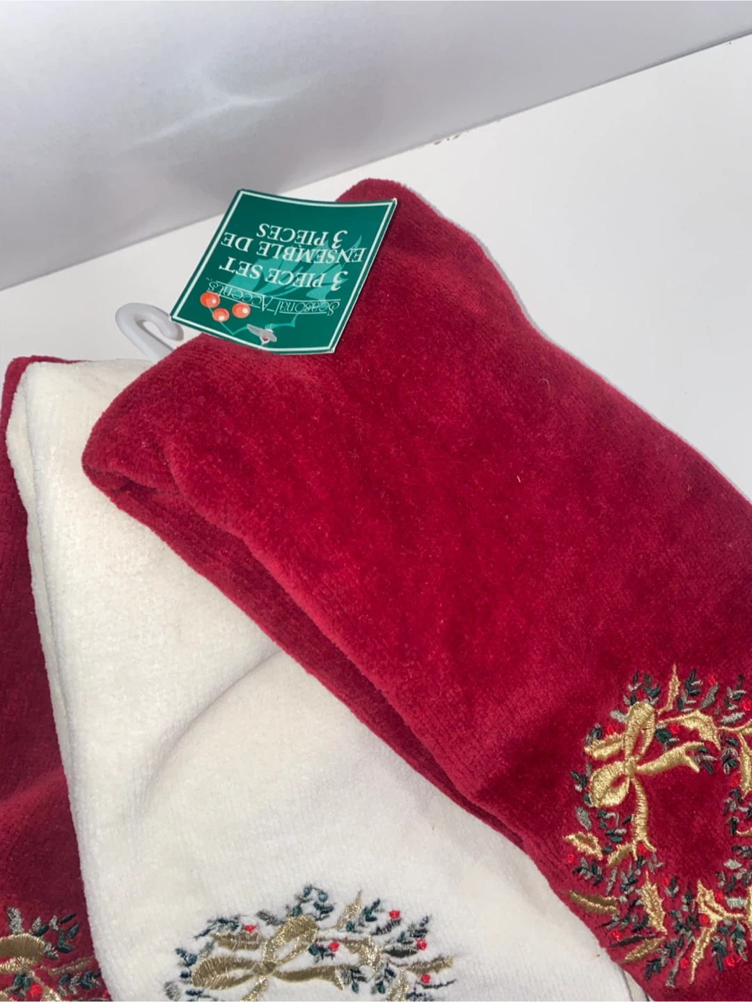 Seasonal Accents 3-Piece Christmas Towel Set - photo 2