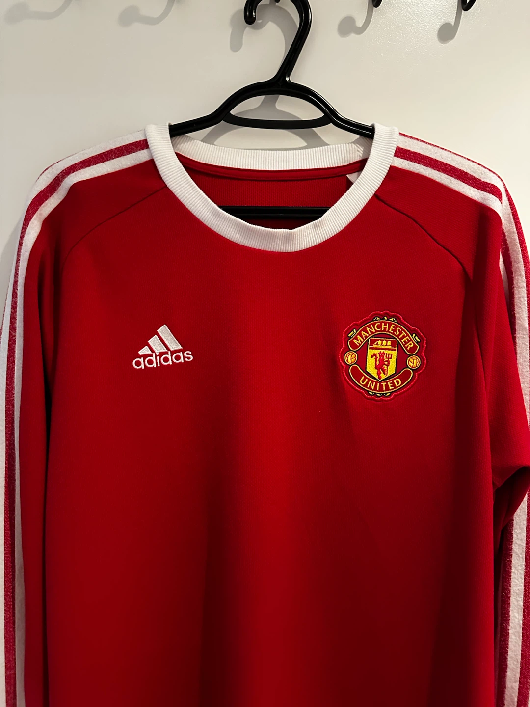 Adidas Manchester United Long Sleeve Jersey