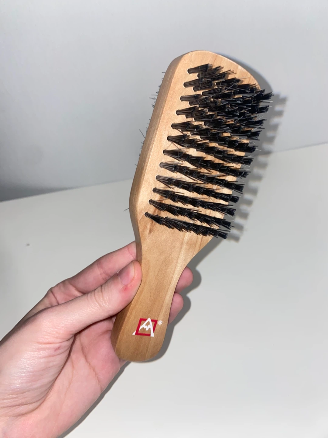 Boar Wooden Hair Brush - photo 2