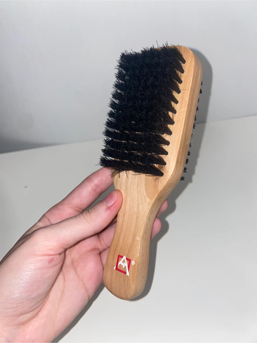 Boar Wooden Hair Brush - photo 3