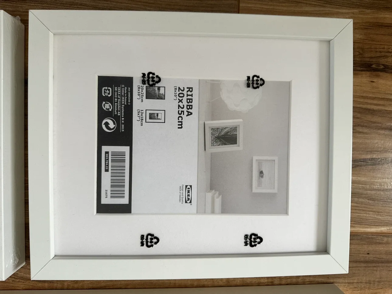 Set of 4 IKEA RIBBA Frames - photo 2