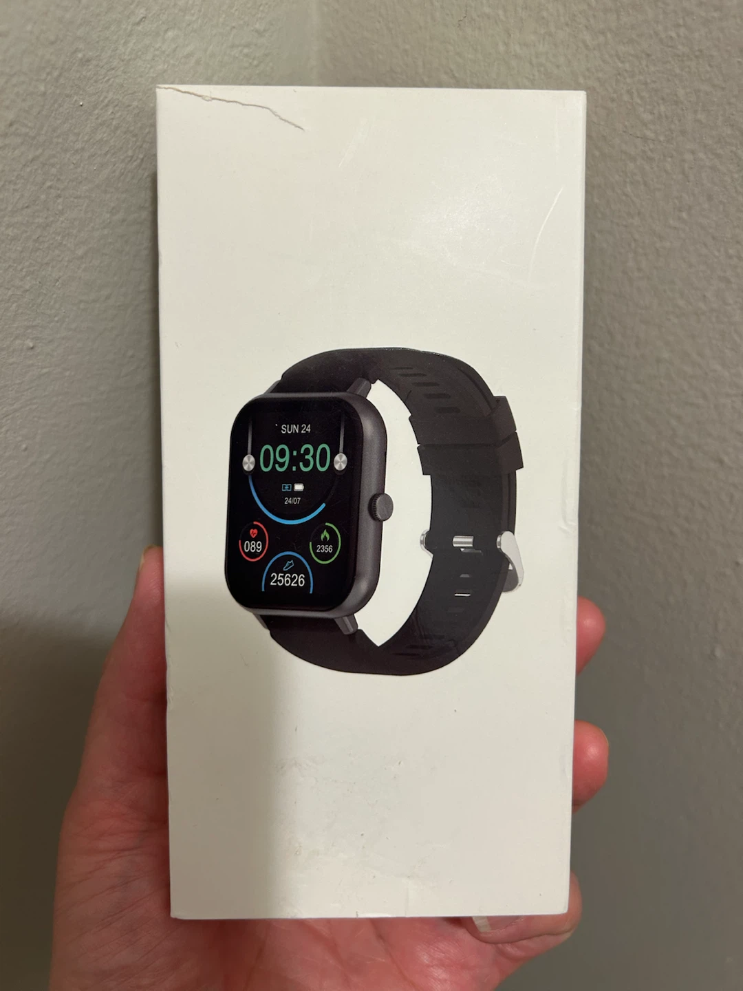 Smart Watch with Fitness Tracker & Bluetooth Call (Black)