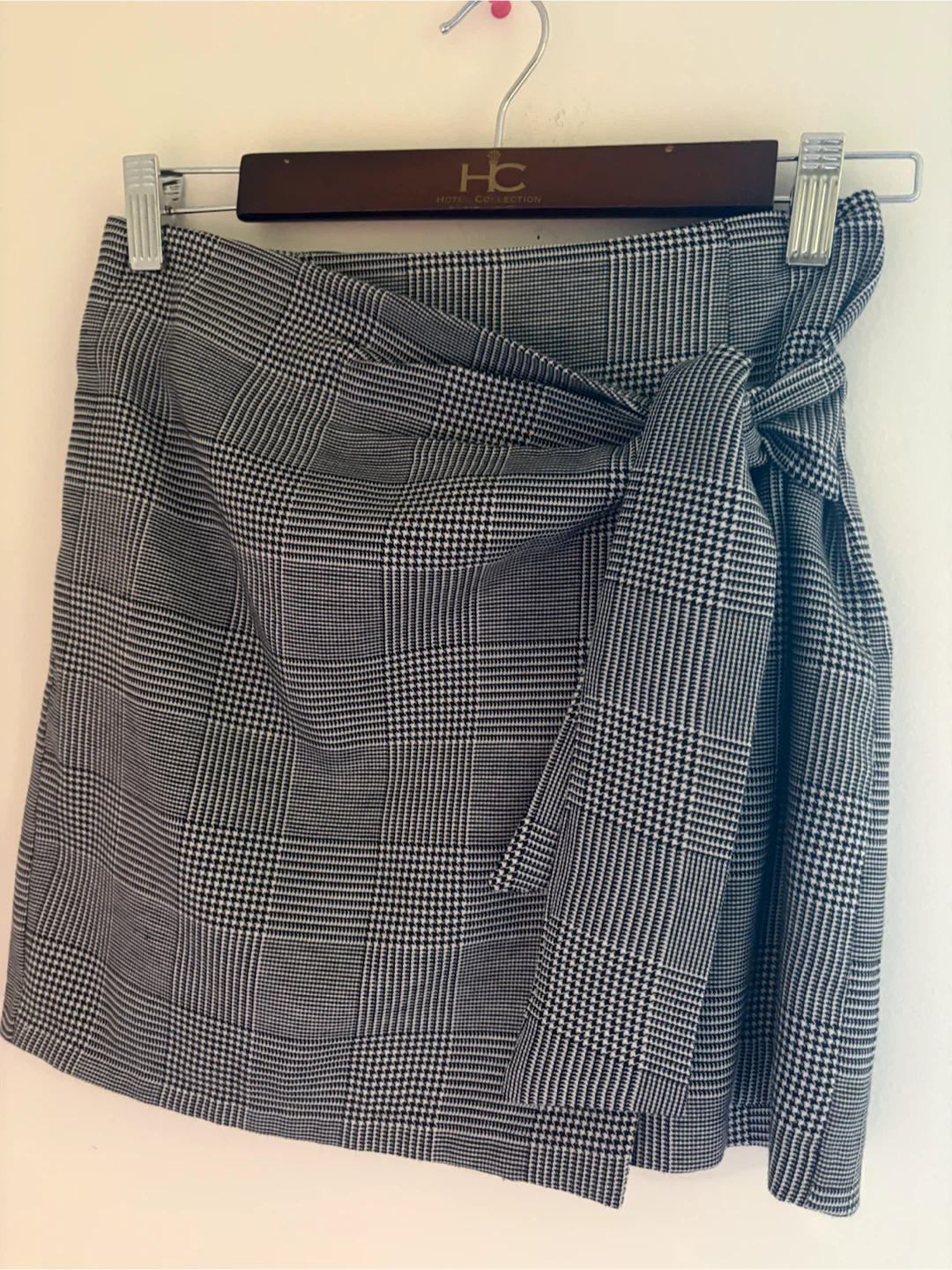 Ardene Plaid Tie-Waist Skirt - Small - photo 3