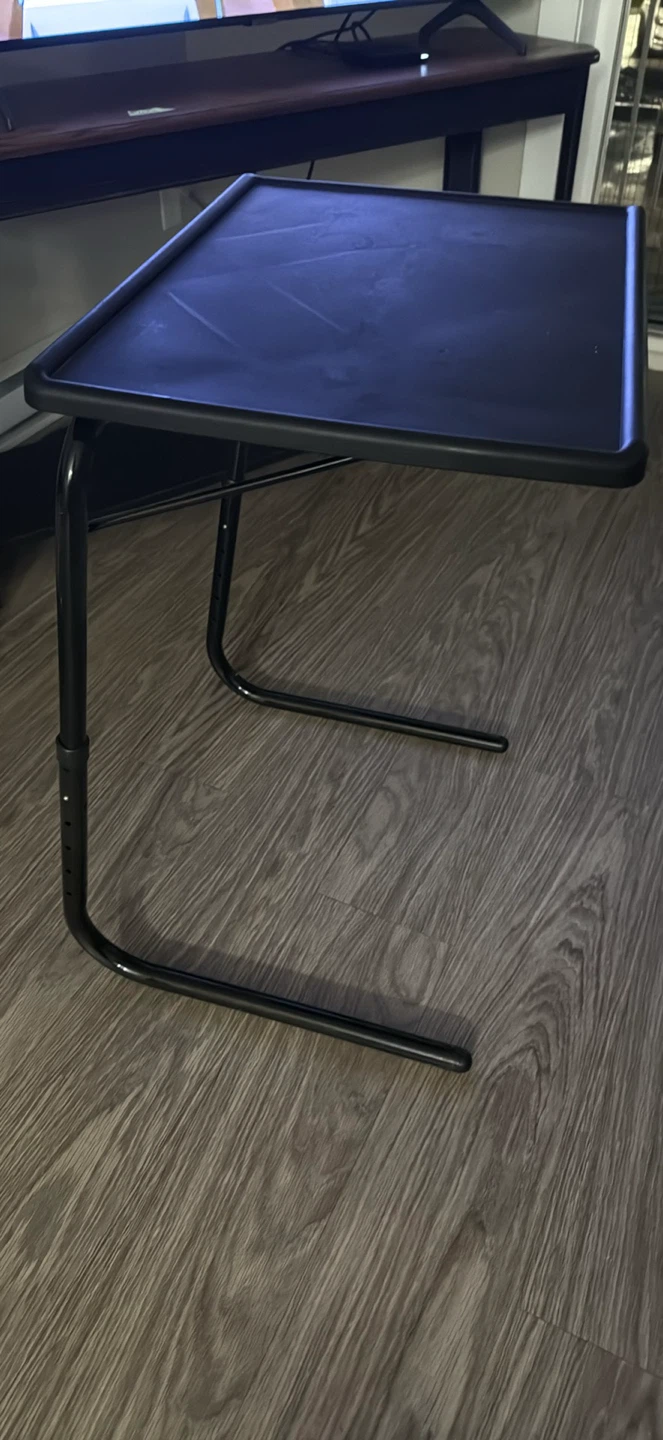 Adjustable Folding TV Tray Table