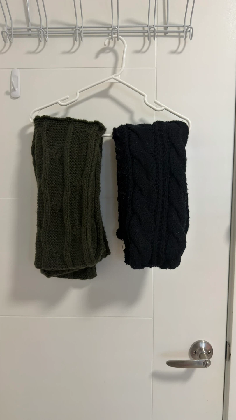Two Infinity Scarves