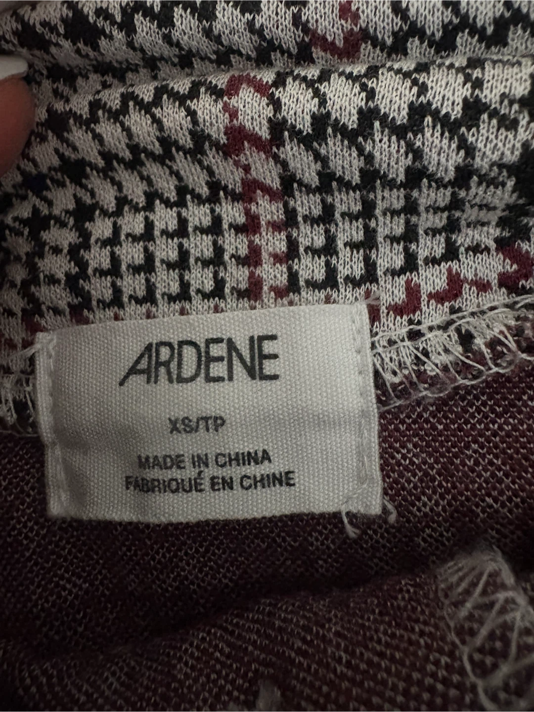 Ardene plaid mini skirt - XS - photo 4