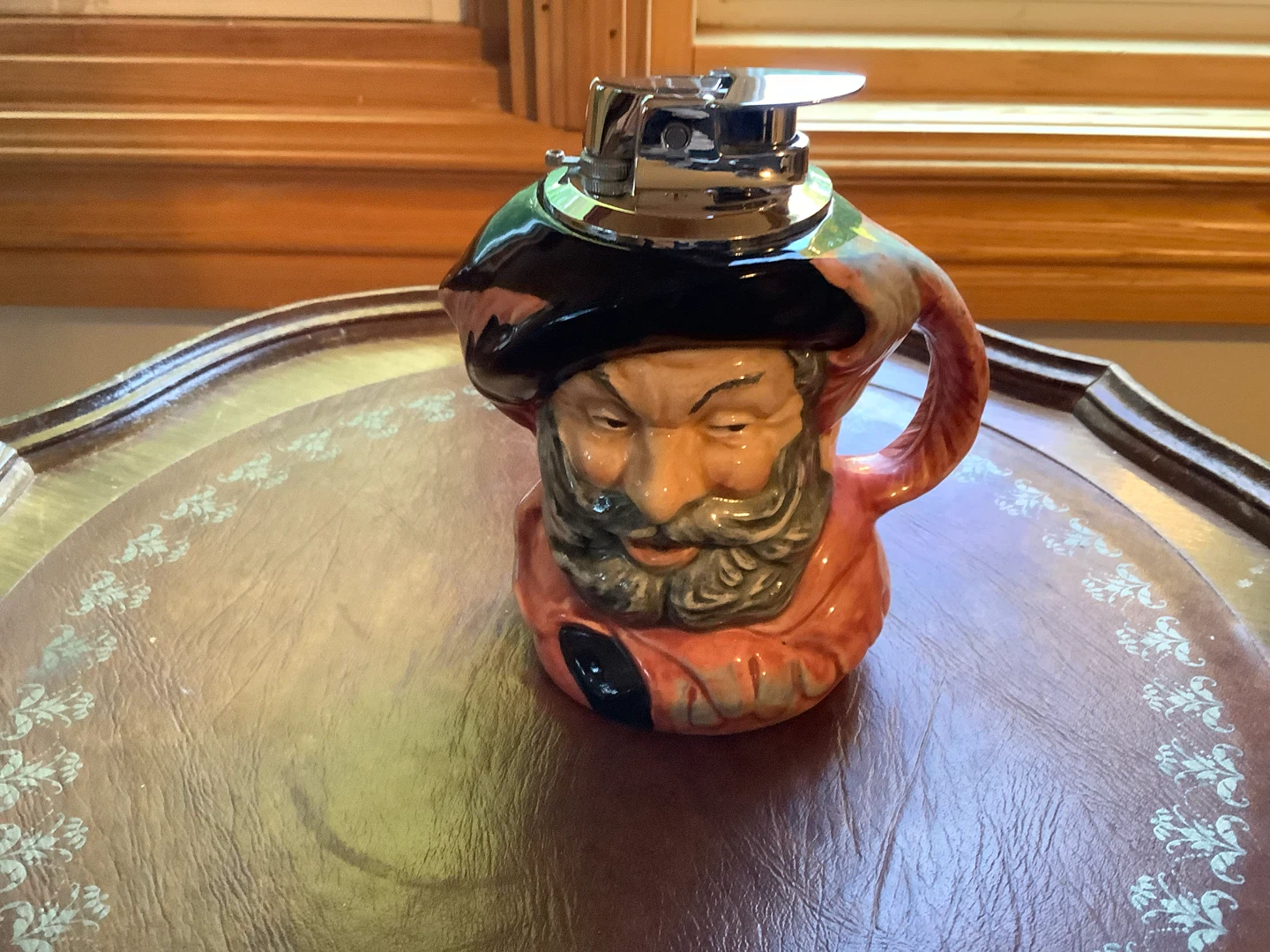 Vt Royal Doulton’s 1949 Character Jug Lighter “Falstaff” 🐞 - photo 4