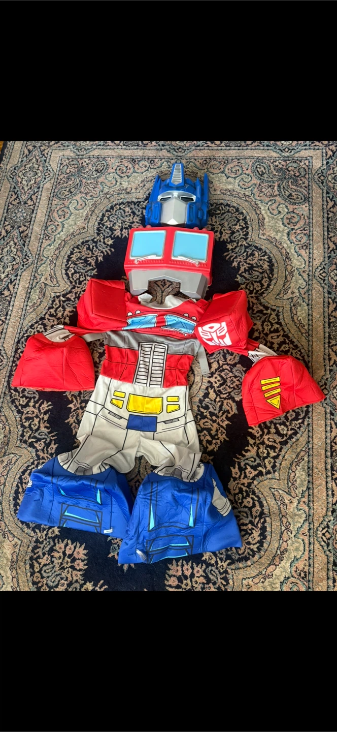 Optimus Prime Transformers Costume