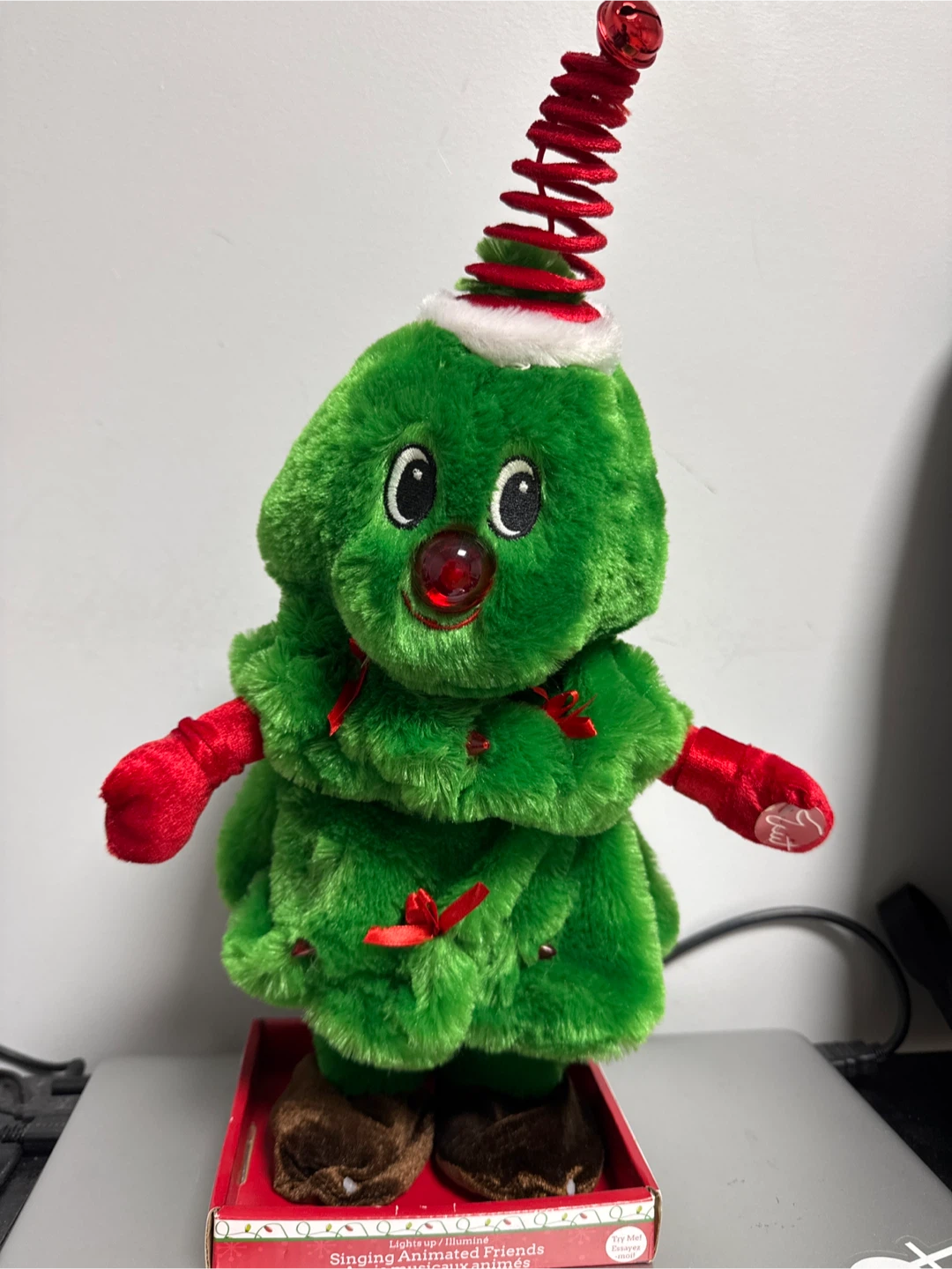 Singing dancing Christmas Decoration Tree Plush