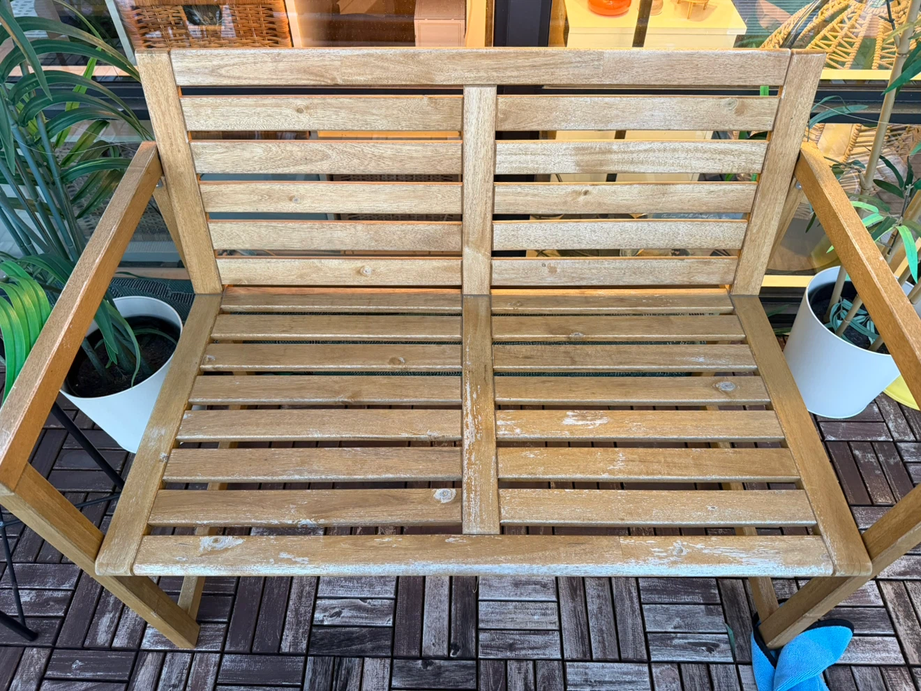 IKEA APPLARO Wooden Garden Bench