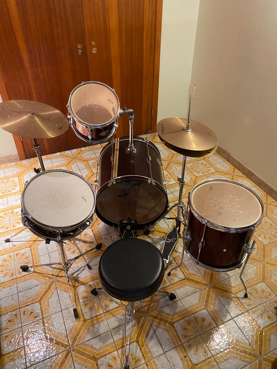 First Act Drum Set