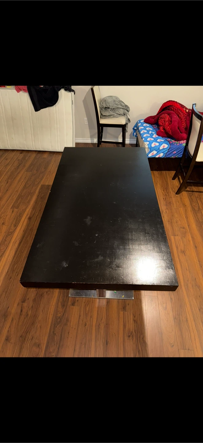 Modern Black Dining Table - photo 3