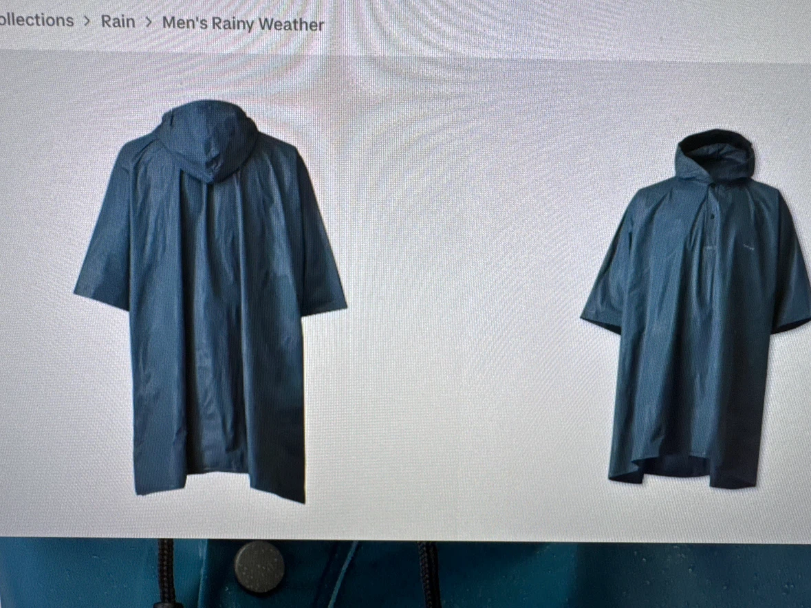 Quechua - hiking rain poncho MT50 - photo 2