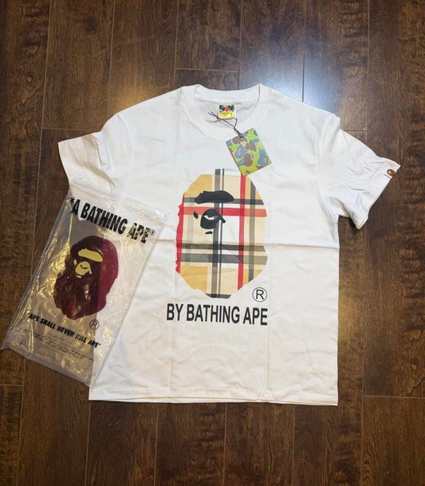 Bape Burberry tee
