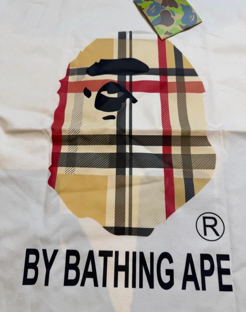 Bape Burberry tee - photo 2