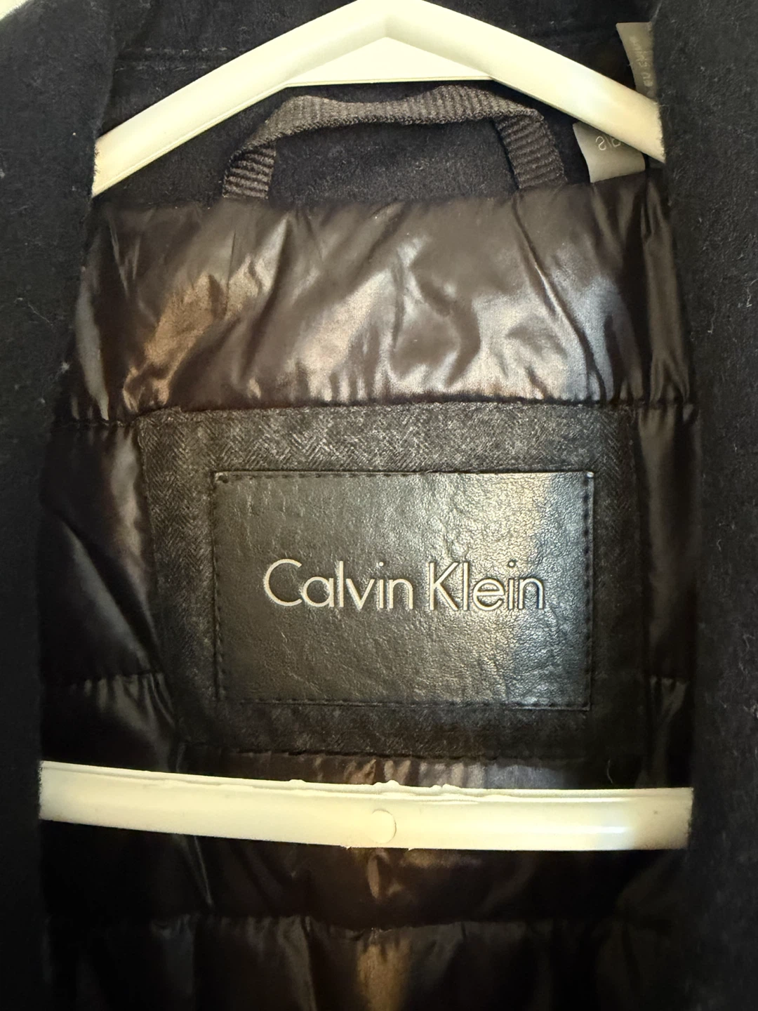 Calvin Klein Men's Wool-Blend Pea Coat - photo 3
