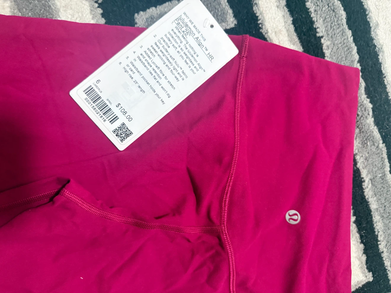 Lululemon Align HR Pant 25 inch Size 6 - photo 2