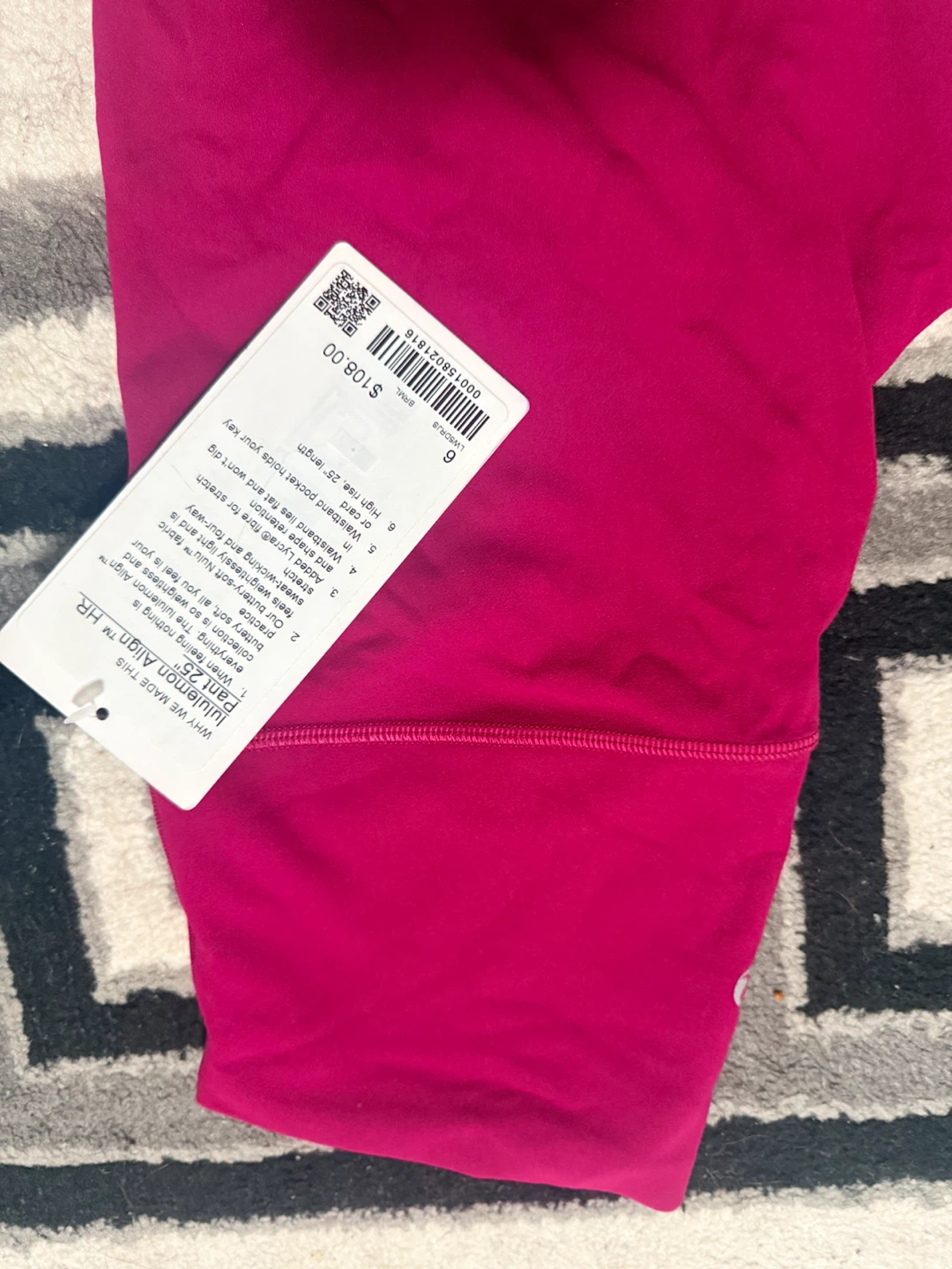 Lululemon Align HR Pant 25 inch Size 6 - photo 5