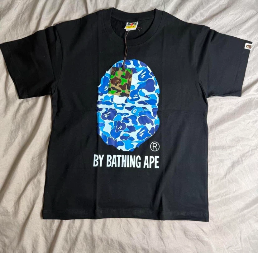 A Bathing Ape Black Graphic T-Shirt