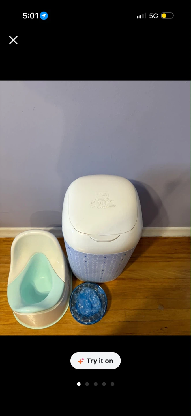 Playtex Diaper Genie Expressions and Potty Training Seat