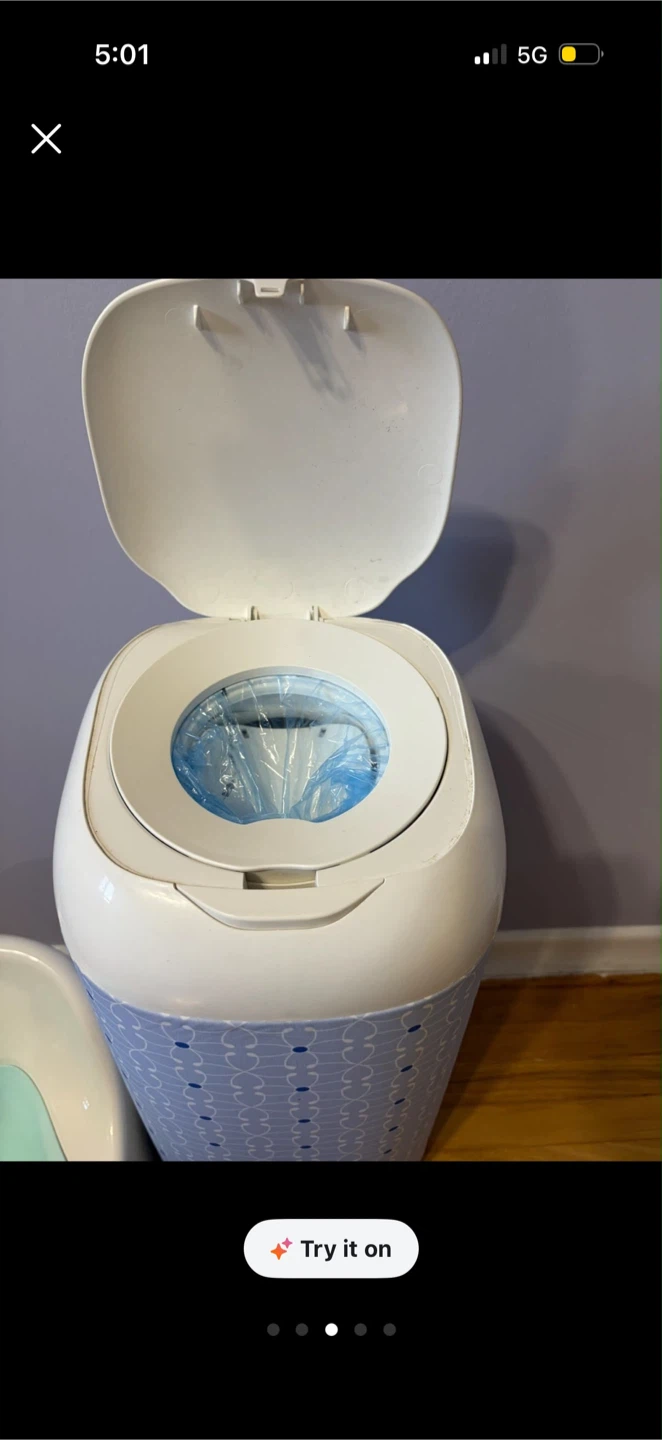 Playtex Diaper Genie Expressions and Potty Training Seat - photo 3