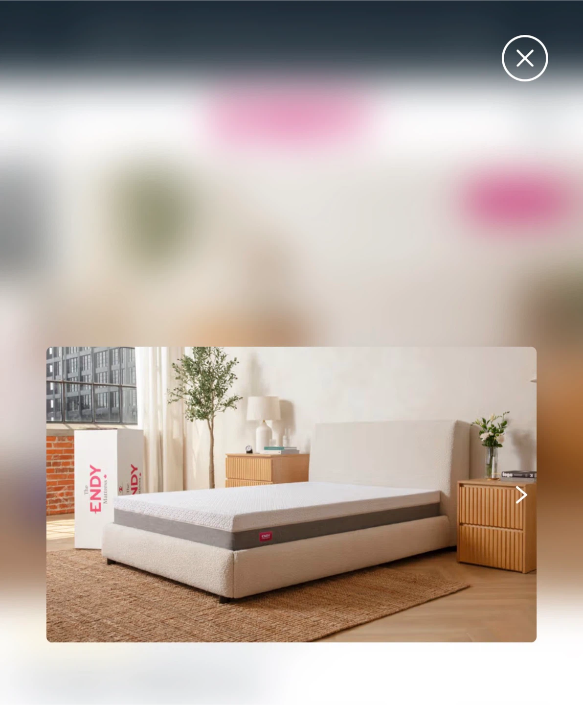 Awarding winning Endy Mattress - photo 3