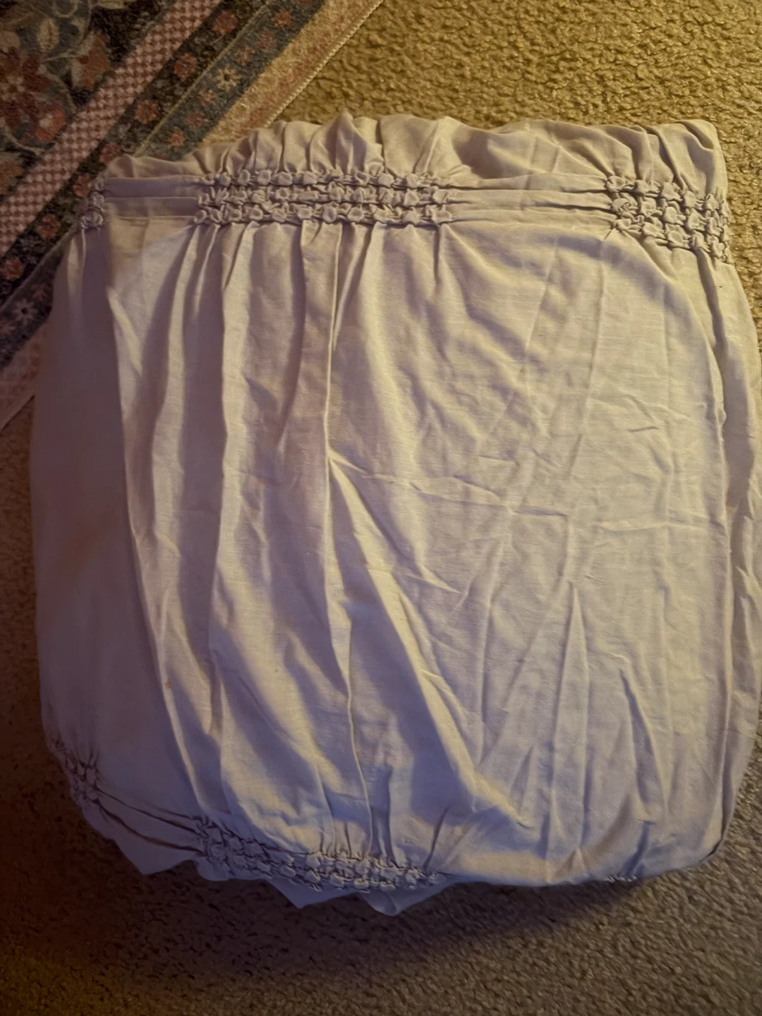Potterybarn ruched duvet cover and shams set - photo 2