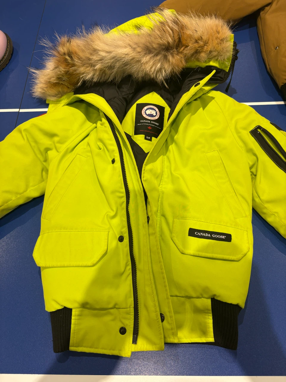 Canada Goose Jacket Neon Yellow