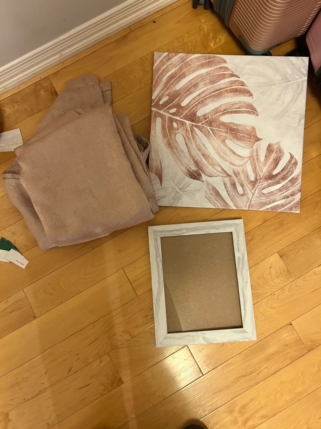 Wall art and curtains Picture Frame