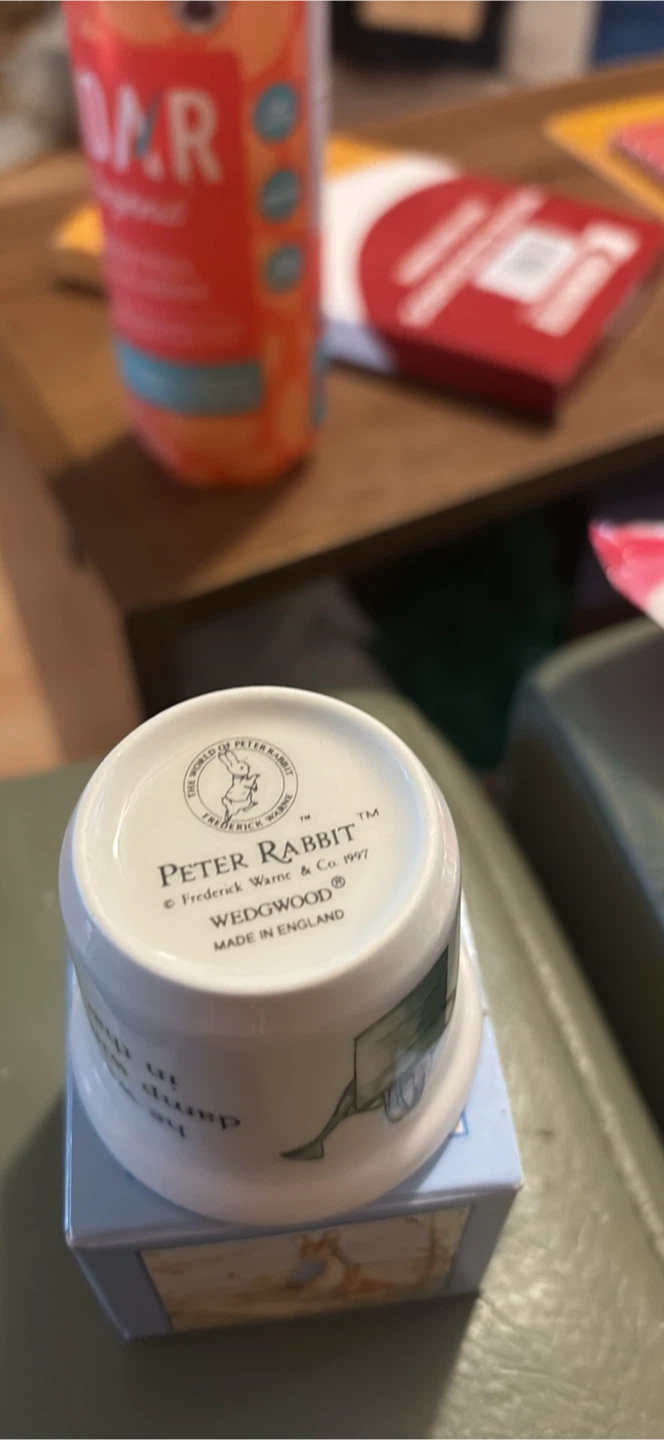 Wedgwood Peter Rabbit Egg Cup - photo 2