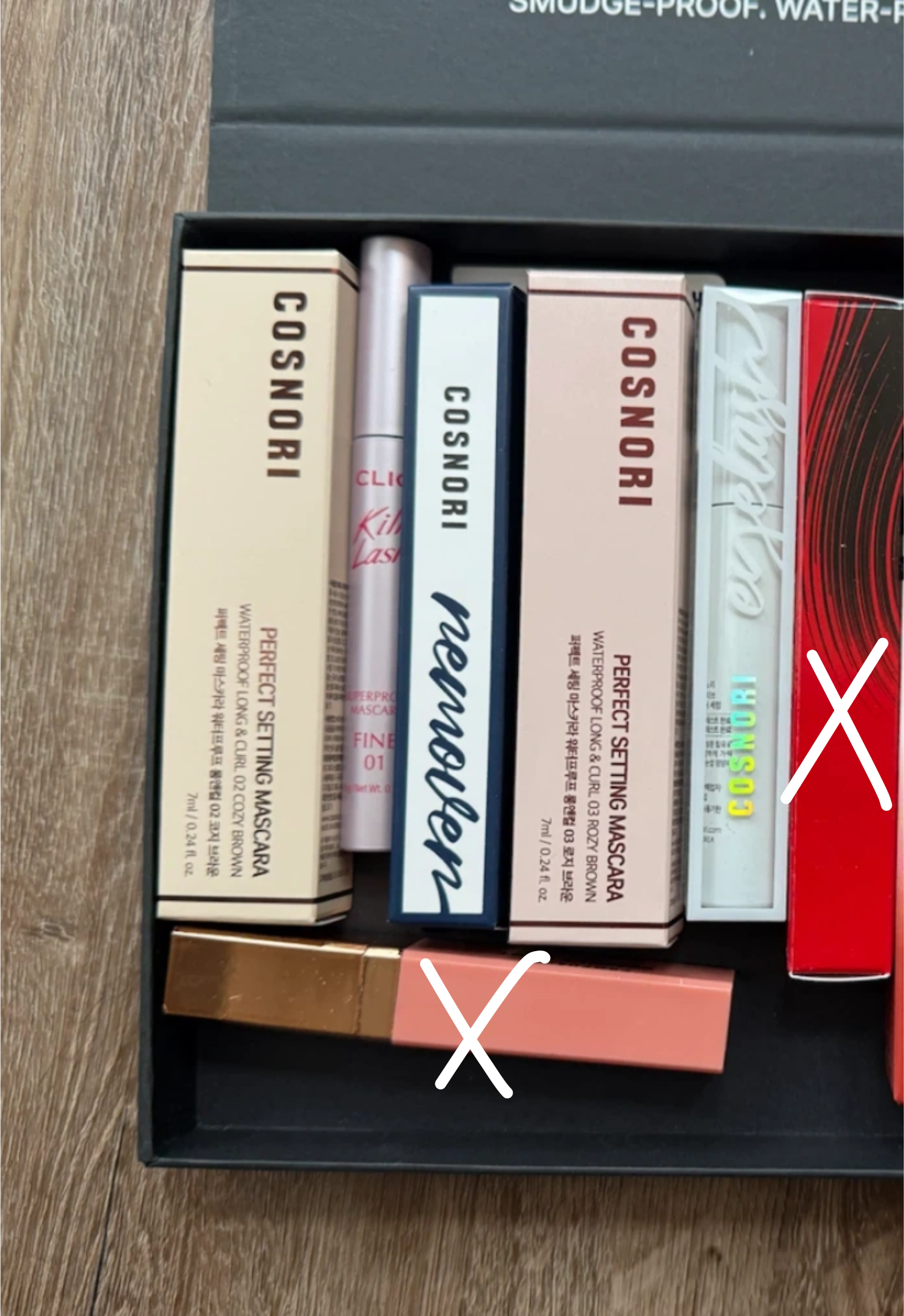 Cosnori Perfect Setting Mascara Bundle