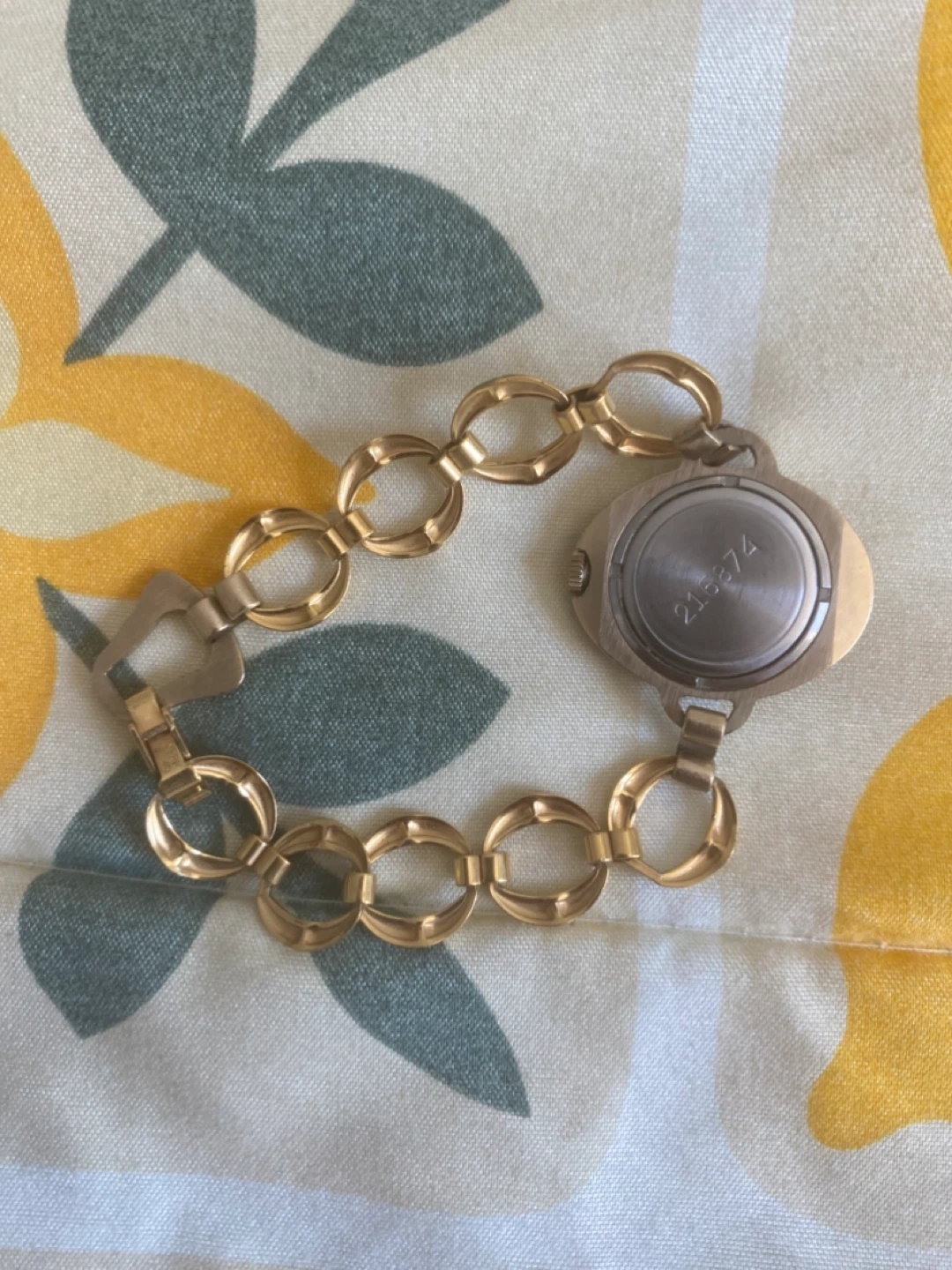 Vintage Slava 17 Jewels Gold Tone Women's Watch - photo 2