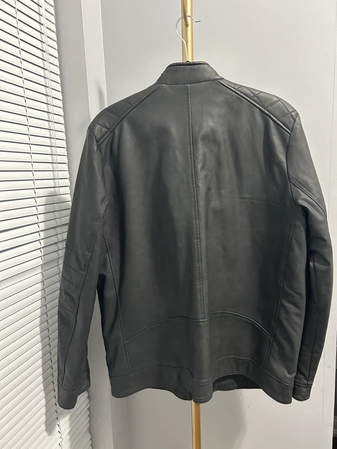 LC Waikiki Classic leather Black Jacket - photo 3