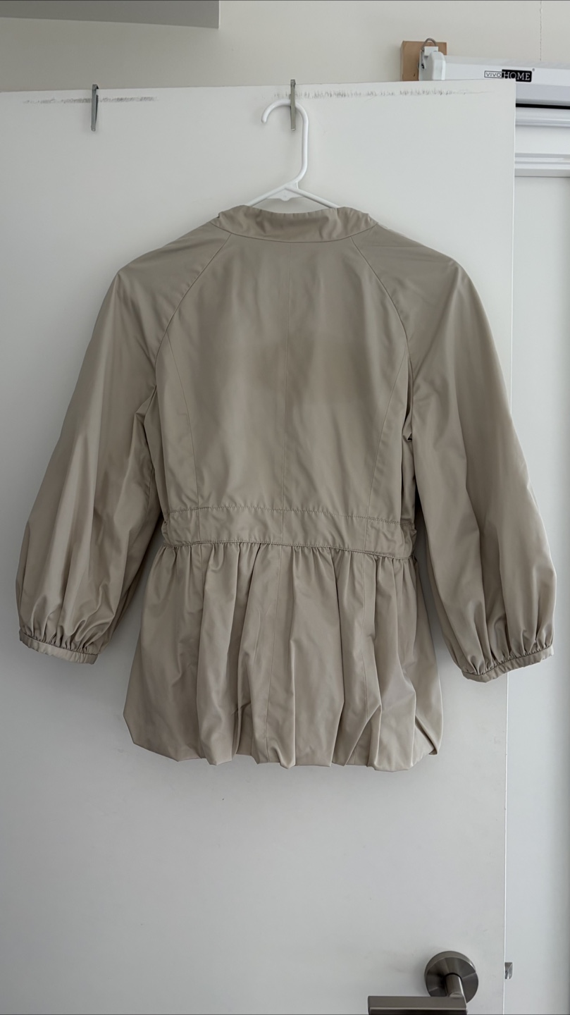 Banana Republic beige zip-up jacket - photo 4