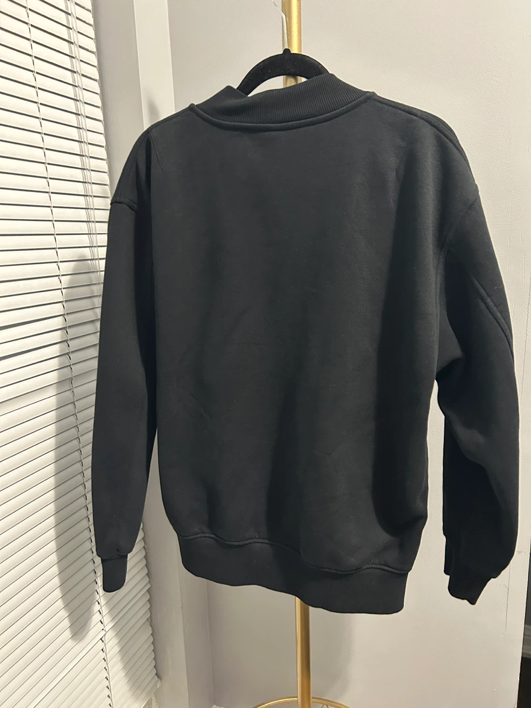 GU Black Bomber Jacket