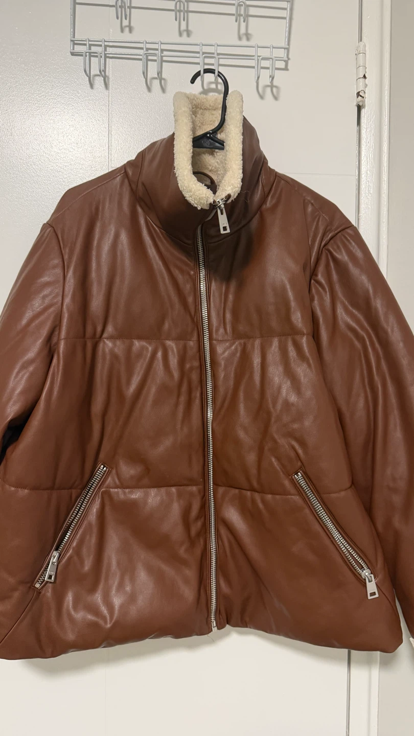 Levi Strauss & Co. Brown  Puffer Jacket