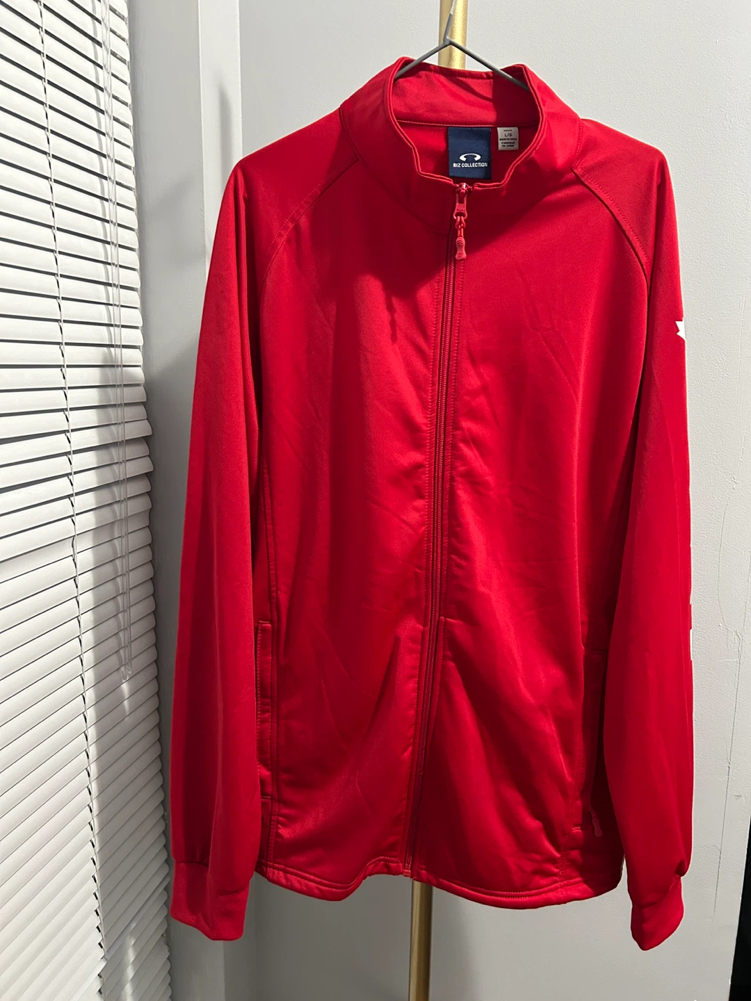 Biz Collection Canada Track Jacket Red
