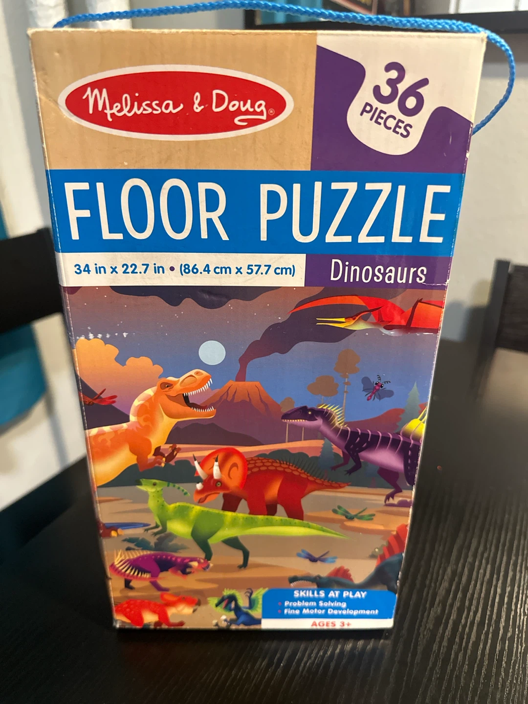 Melissa & Doug Dinosaur Floor Puzzle 36 Pieces