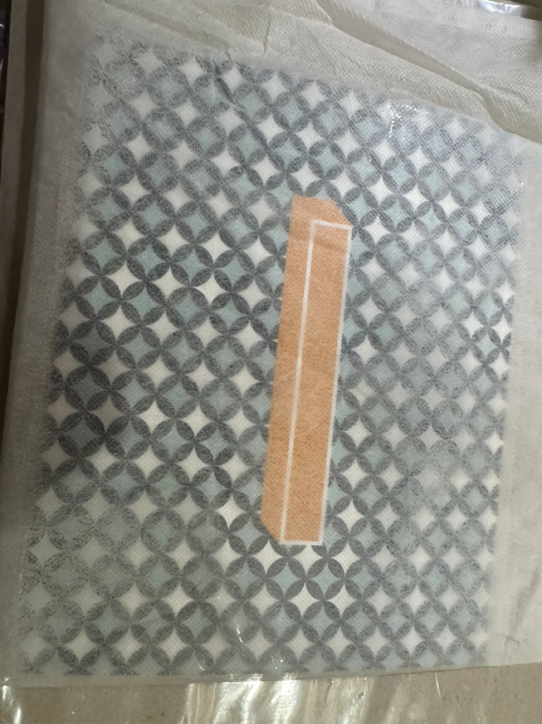 Indigo “Letter I” Alphabet Art，original $20 - photo 3