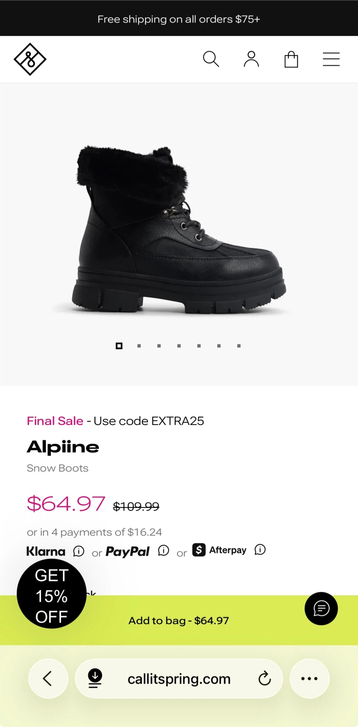 Call It Spring Alpiine Snow Boots - photo 2